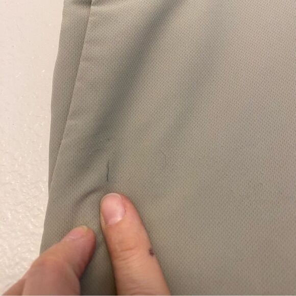 Banana Republic tan stretch Chino khaki work golf Pants 34x30 - Picture 8 of 14